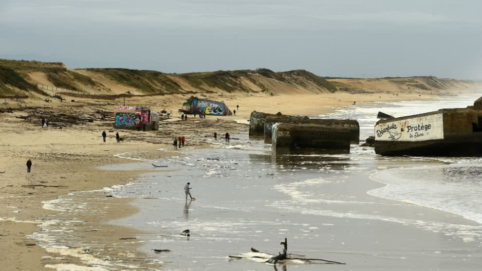 Encuentran toneladas de cocaína en playas francesas