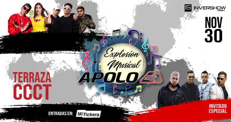 explosión musical apolo