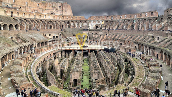 Instalarán un suelo retráctil en el Coliseo de Roma