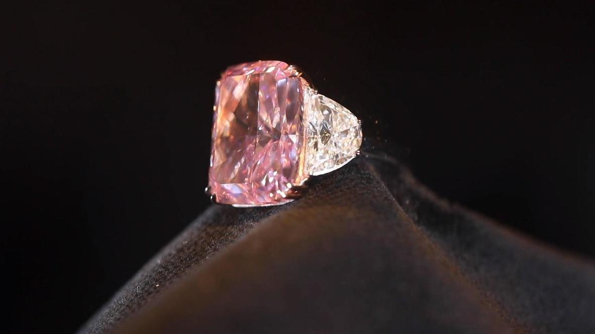 Subastarán el diamante más raro del mundo valuado en 38 millones de