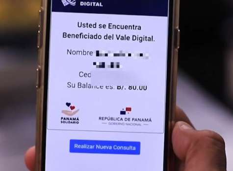 Este sábado desembolsarán beneficio de vale digital a a 375,641 panameños