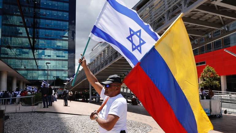 Israel suspendió sus «exportaciones de seguridad» con Colombia por comentarios antisemitas