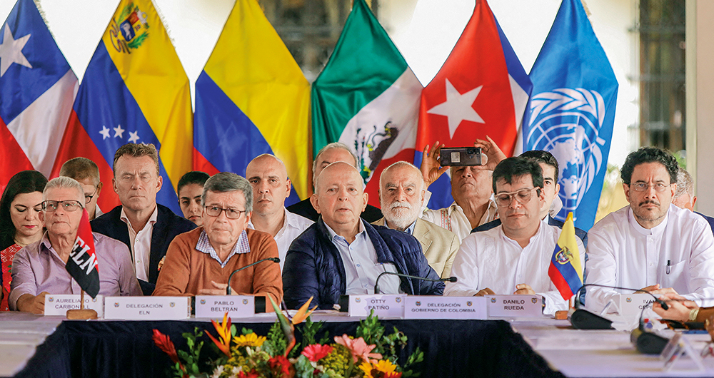 Gobierno colombiano y el ELN seguirán en las «conversaciones de paz»