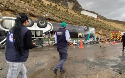 Trágico accidente dejó 16 fallecidos en Perú