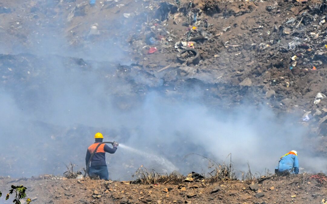 Aseguran que incendios en vertederos de Panamá «fueron provocados»