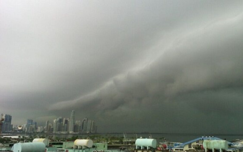 Alerta verde por intensas lluvias en todo Panamá