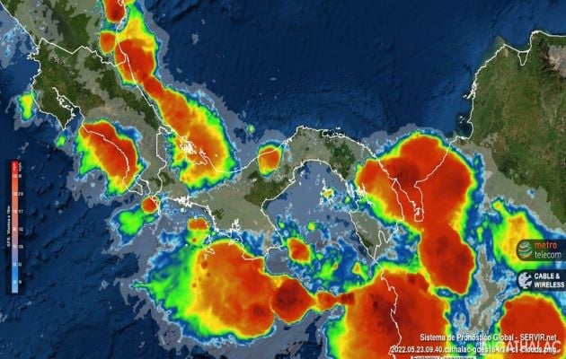 Alertan por paso de onda tropical en Panamá