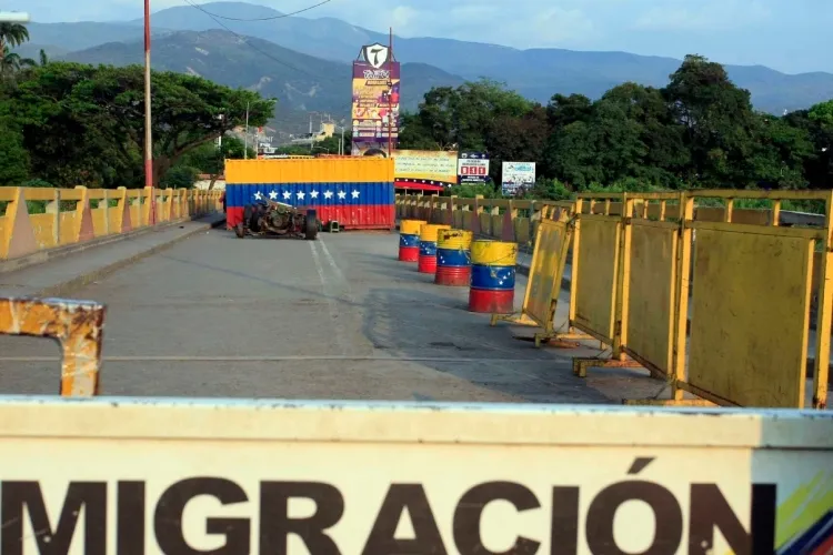 Cierran puentes internacionales entre Colombia y Venezuela para elecciones