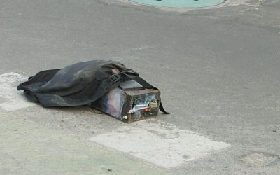 Abandonaron una maleta con explosivos en Bogotá