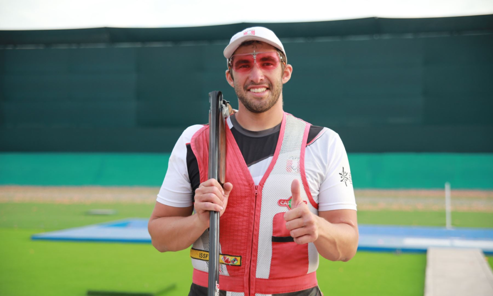 Nicolás Pacheco logró diploma olímpico para Perú en el tiro skeet en París 2024