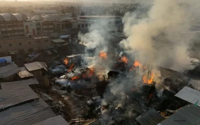 Cercado de Arequipa resultó afectado por incendio