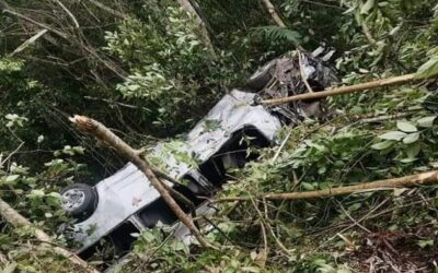 Ocho muertos y tres heridos en Amazonas por caída de camioneta