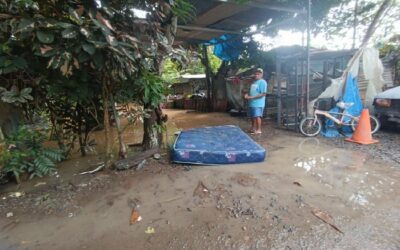 Lluvias en Azuero y Coclé dejaron varias familias afectadas